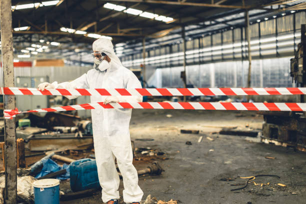 Professional Unattended Death Cleanup technician working in Lewisburg, TN